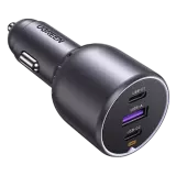 Автомобильное зарядное устройство UGREEN QC4, PD, 130W, (2USB-CUSB-A) EC705 (35025)