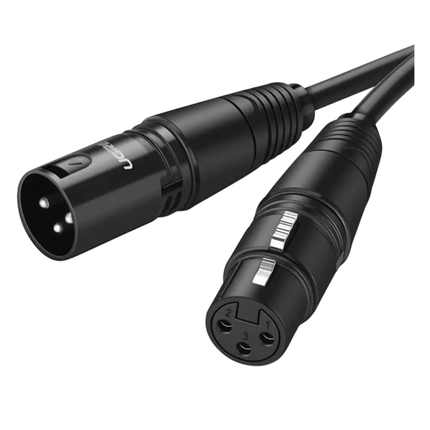 Кабель удлинитель XLR(m) - XLR(f), 10m. AV130 (20714) UGREEN