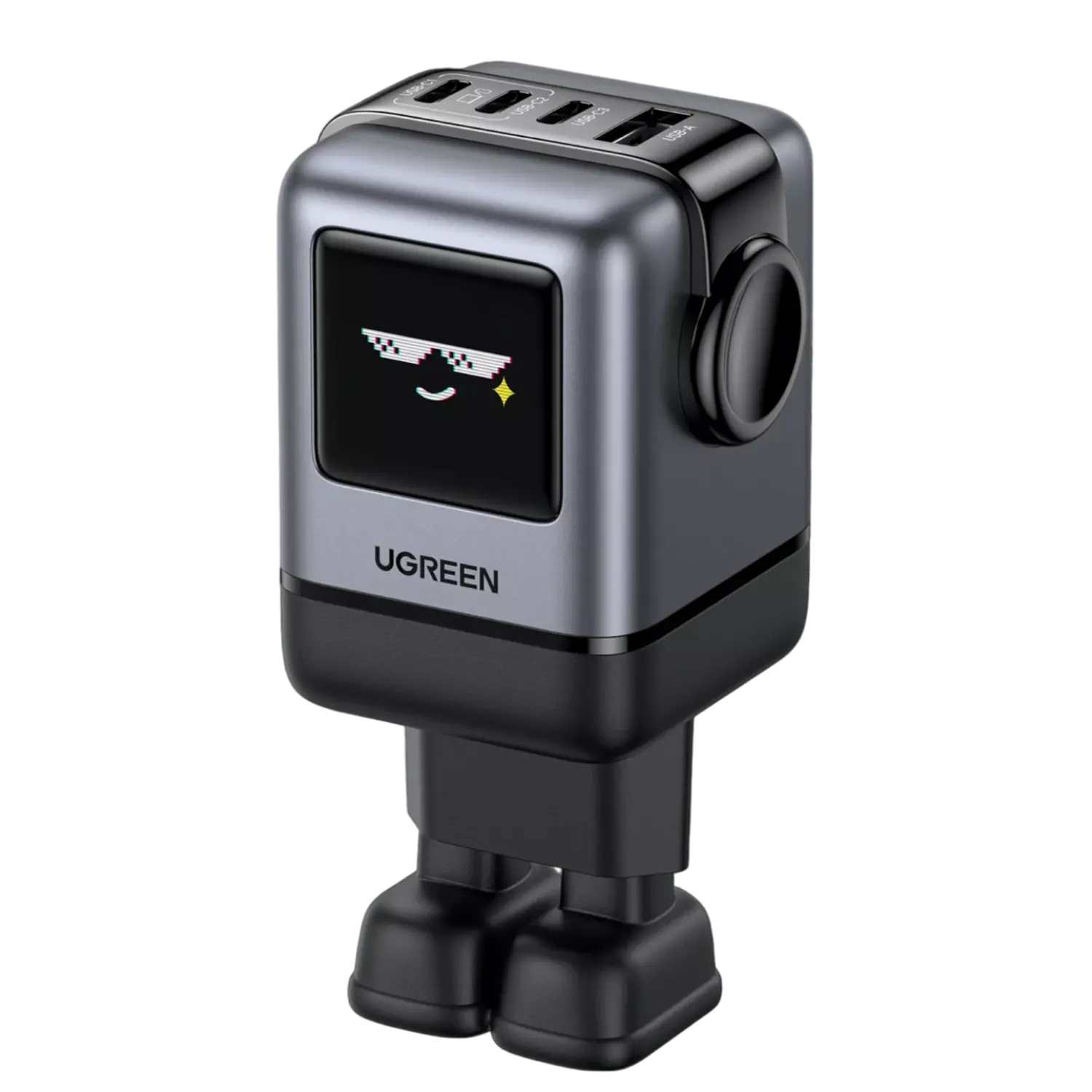 Зарядное устройство Ugreen X688 45515B UNO 100W 4-Port GaN USB-A3*USB-C