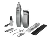 Триммер для усов и бороды Wahl Travel Kit Trimmer серый