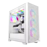 Корпус PCCooler C3D510 WH ARGB EATX/ATX/mATX/ITX USB3.0, 2xUSB2.0 White