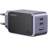 Зарядное устройство UGREEN, 65W, QC4/PD3.0, Nexode S, GaNInfinity X553 (35042)