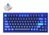 Клавиатура Keychron Q1-O2Z Blue Knob Blue Switch RGB Hot-Swap Gateron G pro Mechanical