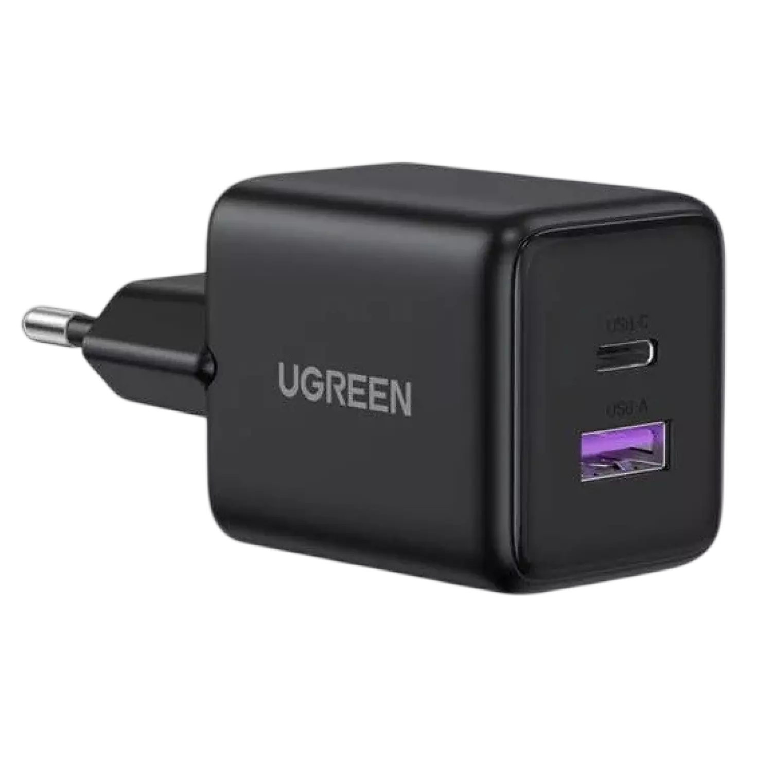 Зарядное устройство на 1C1A, 45W, QC3.0, GanN, черный, X525 (65057) UGREEN