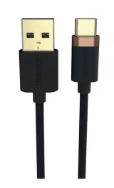 Интерфейсный кабель Duracell USB6061A USB-A to USB-C Черный