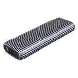Корпус для установки M.2 SSD накопителя NVME M-Key/BM-Key USB 3.2 Gen 2 (ORICO-AM2C3-G2-GY-BP)
