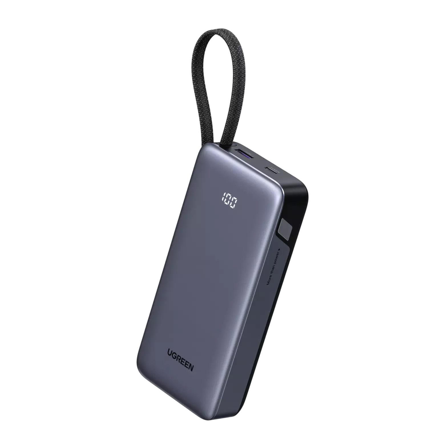 Мобильный аккумулятор Power Bank, 20000mAh, 45W, 2C1A, PB536 (55988B) UGREEN