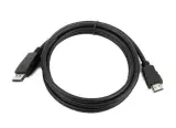 Кабель Cablexpert DisplayPort-HDMI, 10м, черный,  CC-DP-HDMI-10M