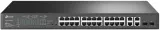 Коммутатор с 24 портами 10/100 Мбит/с TP-Link TL-SL2428P (UN), 4 гигабитными портами и 24 портами Po
