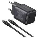 Зарядное устройство UGREEN, 30W, QC4.0/PD3.0, Gan X, Кабель 1м, X513 (65012), черный