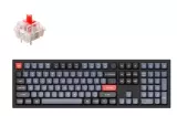 Клавиатура Keychron Q6-M1 Black Knob Red Switch RGB Hot-Swap Gateron G pro Mechanical