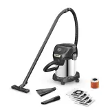 Пылесос хозяйственный Karcher KWD 3 Anniversary Edition, Black, 1.628-449.0, (стальной корпус, 17 л, 1000 Вт)