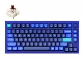 Клавиатура Keychron Q1-O3Z Blue Knob Brown Switch RGB Hot-Swap Gateron G pro Mechanical