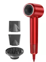 Фен высокоскоростной Laifen Swift Special, Red/White, 1600 Вт, 3 насадки, ионизация