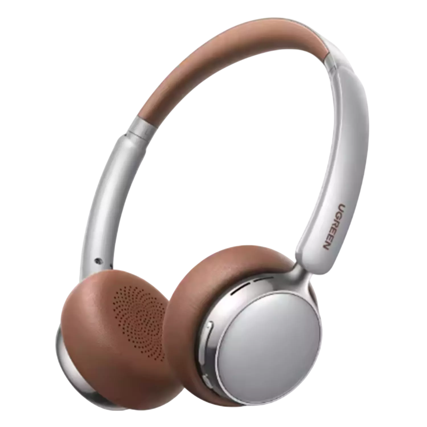 Гарнитура UGREEN Studio Plus HP207 (75629) Bluetooth, Серебристо-Коричневый