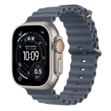 Смарт-часы Apple Watch Ultra 3 GPS   Cellular 49mm Natural Titanium Case with Anchor Blue Ocean Band (MEWH4QR/A)