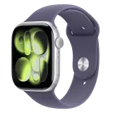 Смарт-часы Apple Watch Series 11 GPS 42mm Silver Aluminium Case with Purple Fog Sport Band - S/M (MEU64RK/A)