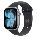 Смарт-часы Apple Watch Series 11 GPS 42mm Space Grey Aluminium Case with Black Sport Band - S/M (MEQW4RK/A)
