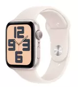 Смарт часы Apple Watch SE 2024 GPS 44mm Starlight Aluminium Case with Starlight Sport Band - M/L Model A2723