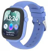Детские смарт часы Elari KidGram Watch, IPS дисплей 1.9 дюйма, Синий