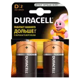 Батарейка Duracell Basic D2 K2 Щелочной элемент питания (2 шт.)