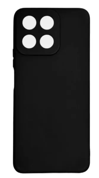 Чёрный силиконовый чехол A-Case для Honor X7c