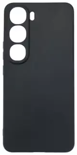 Чёрный силиконовый чехол A-Case для Vivo V40lite