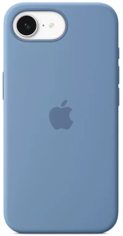 Чехол для iPhone 16e Silicone Case – Winter Blue (MD3Q4ZM/A)