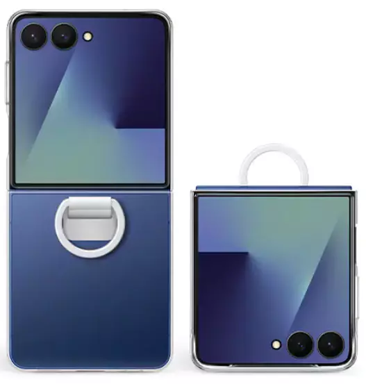 Защитный чехол для Samsung Galaxy Z Flip7 (EF-QF766CTEGRU), Transparency