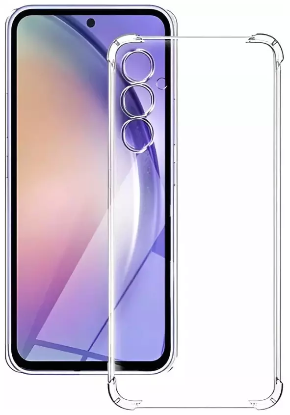 Прозрачный силиконовый чехол MOCOME для Galaxy A16