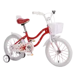 Велосипед детский Phoenix Nova, Pink (Red) (с доп.колёсами,рама сталь 10.5,скорость 1,колёса 16)