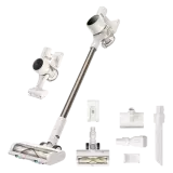 Вертикальный пылесос Dreame R10S, White (VZV22A), Турбощетка, подсветка, 20000 Па, 70 мин, 3 насадки