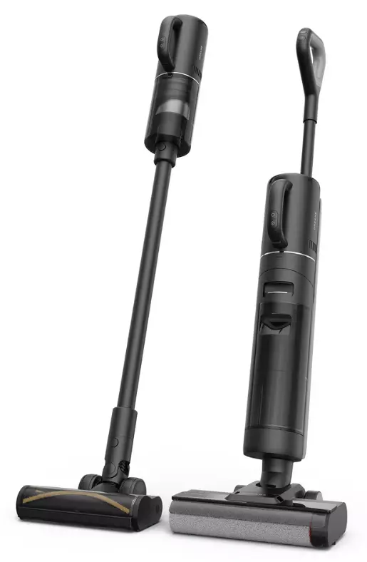 Вертикальный моющий пылесос Dreame G10 Combo, Black (HHV11A), 16000 Па, 50 мин, 2 насадки, самоочистка