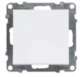 Переключатель промежуточный Suno 10А 250В винт.зажим Белый