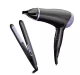 Набор фен + выпрямитель Remington D3016GP черный