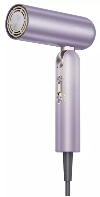 Фен складной Dreame Pocket Ultra, Purple (AHD52), 1500 Вт, 3 насадки, ионизация, чехол