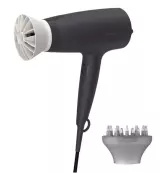 Фен с диффузором Philips 3000 Series, Black (BHD302/30), 1600 Вт, 2 насадки