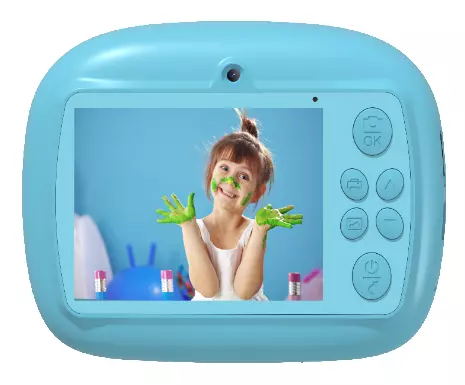 Фотоаппарат моментальной печати Leef LF-CAM-02, blue