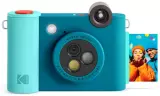 Фотоаппарат моментальной печати Kodak Smile голубой