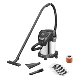 Пылесос хозяйственный Karcher KWD 3 Anniversary Edition, Black, 1.628-449.0, (стальной корпус, 17 л, 1000 Вт)
