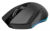 Мышка игровая Gembird, 6-button rechargeable wireless RGB  "Firebolt", black MUSGW-6BL-02