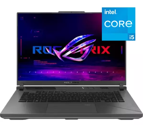 Ноутбук Asus ROG Strix G16 G615JH-RV046 16 WUXGA IPS 165Hz Intel® Core™ i5 13450HX/16Gb/SSD 512Gb/RTX 5050 8Gb/Gray/Dos(90NR0N71-M001K0)