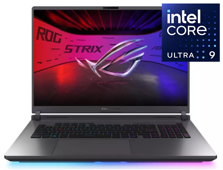 Ноутбук Asus ROG Strix G18 G815LR-S9085 18" WQXGA IPS 240Hz Intel® Core™ Ultra 9 275HX/32Gb/SSD 1Tb/RTX 5070Ti 12Gb/Gray/Dos(90NR0LT1-M00390)