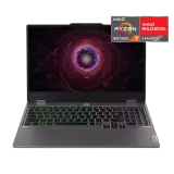 Ноутбук Lenovo LOQ 15ARP9 15,6" FHD IPS 144 Hz AMD Ryzen™ 7 7435HS/24 Gb/SSD 512 Gb/NVIDIA GeForce RTX 4050 6 Gb/Luna Grey/Dos(83JC005ERK)