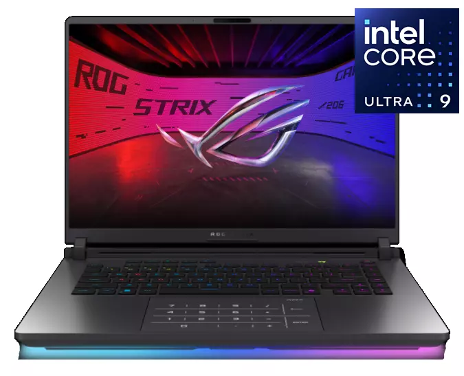Ноутбук Asus ROG Strix G615LW-S5080 16" WQXGA IPS 240Hz Intel® Core™ Ultra 9 275HX/32Gb/SSD 1TB/RTX5080 16Gb/Eclipse Gray/Dos(90NR0LG1-M00330)