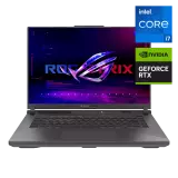 Ноутбук Asus ROG Strix G16 G614JU-N3441 16" FHD WUXGA 165Hz Intel Core™ i7-13650HX/16Gb/SSD 512Gb/NVIDIA GeForce RTX 4050-6Gb/Gray/Dos(90NR0CC1-M00YL)