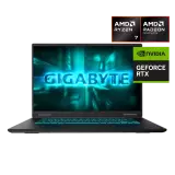 Ноутбук, Gigabyte GAMING A16 3THK3KZ893SD, 9RGA6AB5THKHIK0KZ000, 16", FHD+ 1920x1200, IPS, 165Hz, Ryzen 7 260, 16GB DDR5, 512GB SSD, NVIDIA GeForce RTX 5050, 8GB GDDR7, DOS, Черный
