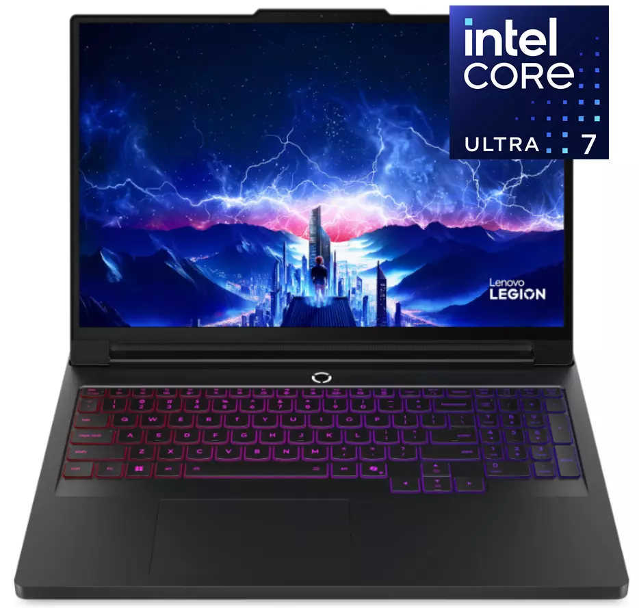 Ноутбук Lenovo Legion Pro 5 16IAX10 16" WQXGA IPS 165Hz Intel Core Ultra 7 255HX/32Gb/SSD 1Tb/GeForce RTX 5060 8Gb/Eclipse Black/Dos(83F3000WRK)