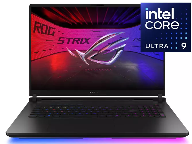 Ноутбук Asus ROG Strix G835LX-SA022W 18" WQXGA Intel® Core™ Ultra 9 275HX/32Gb/SSD 1Tb/NVIDIA® GeForce RTX™ 5090/Black/Win11(90NR0LF1-M000V0)