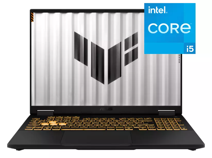 Ноутбук Asus TUF F16 FX608JH-RV06316 WQXGA IPS 240Hz Intel® Core™ i5 13450HX/16Gb/SSD 512Gb/RTX 5050 8Gb/Gray/Dos(90NR0MH1-M003T0)